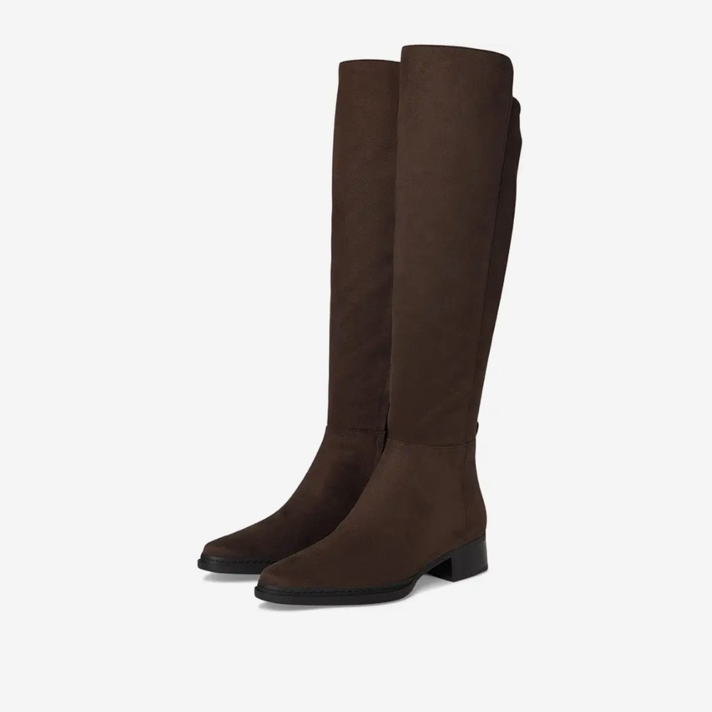 Michael Kors lex chocolate suede knee high boots